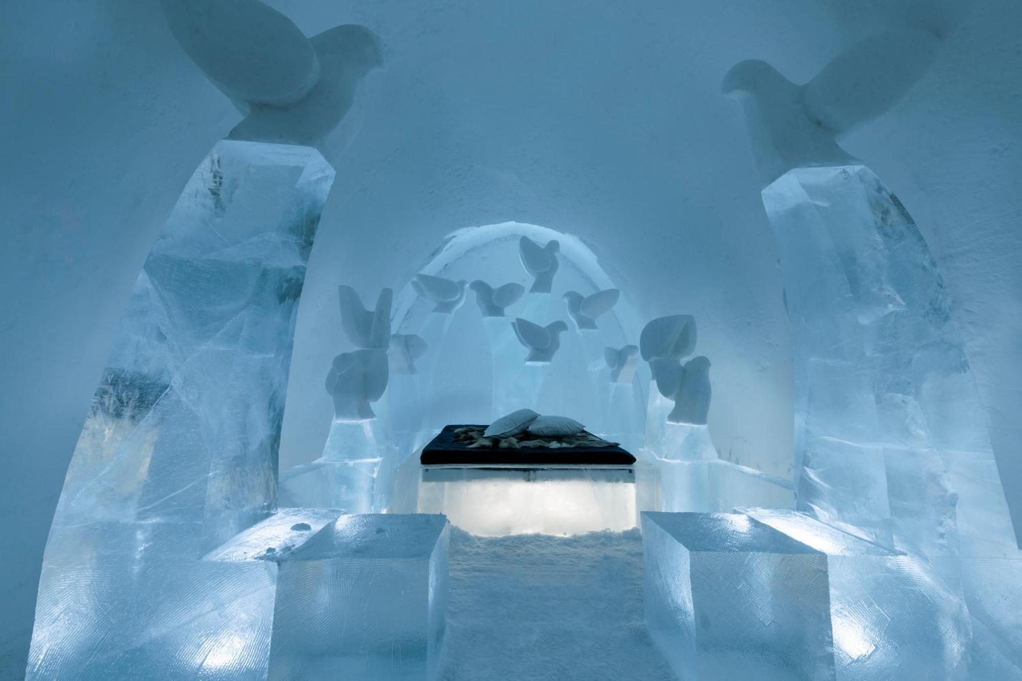 Ice Hotel Jukkasjärvi Esterno foto
