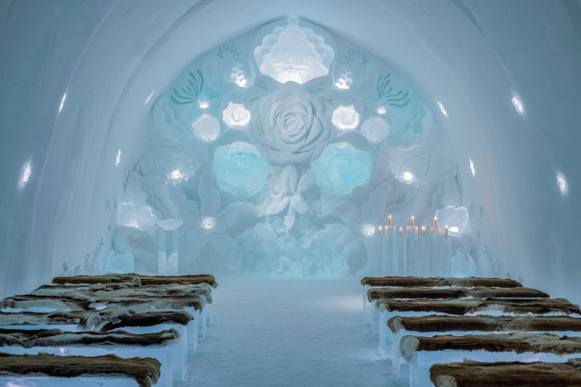 Ice Hotel Jukkasjärvi Esterno foto