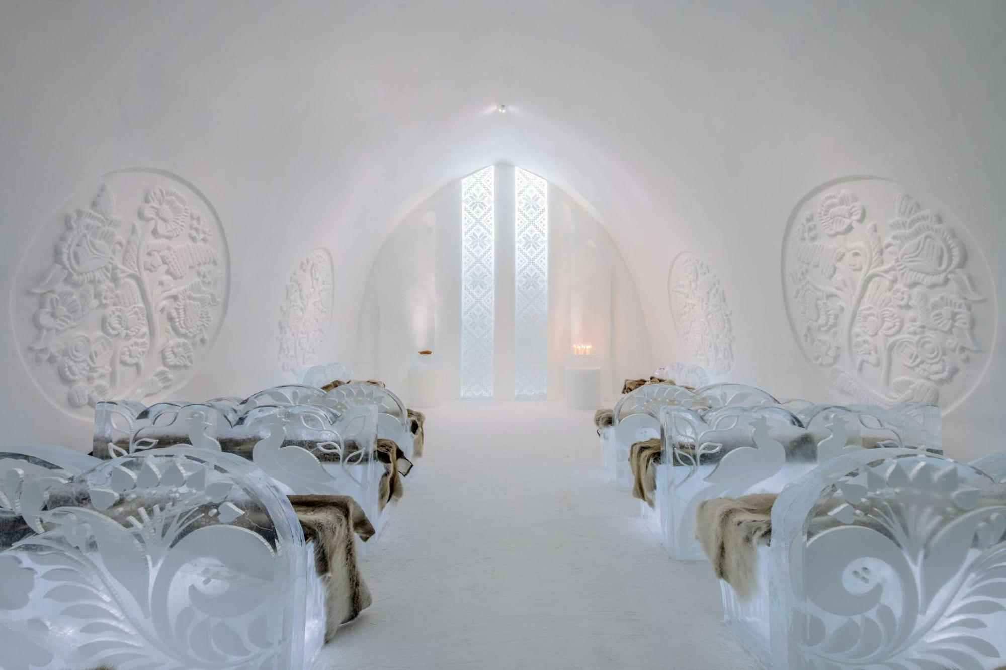 Ice Hotel Jukkasjärvi Esterno foto