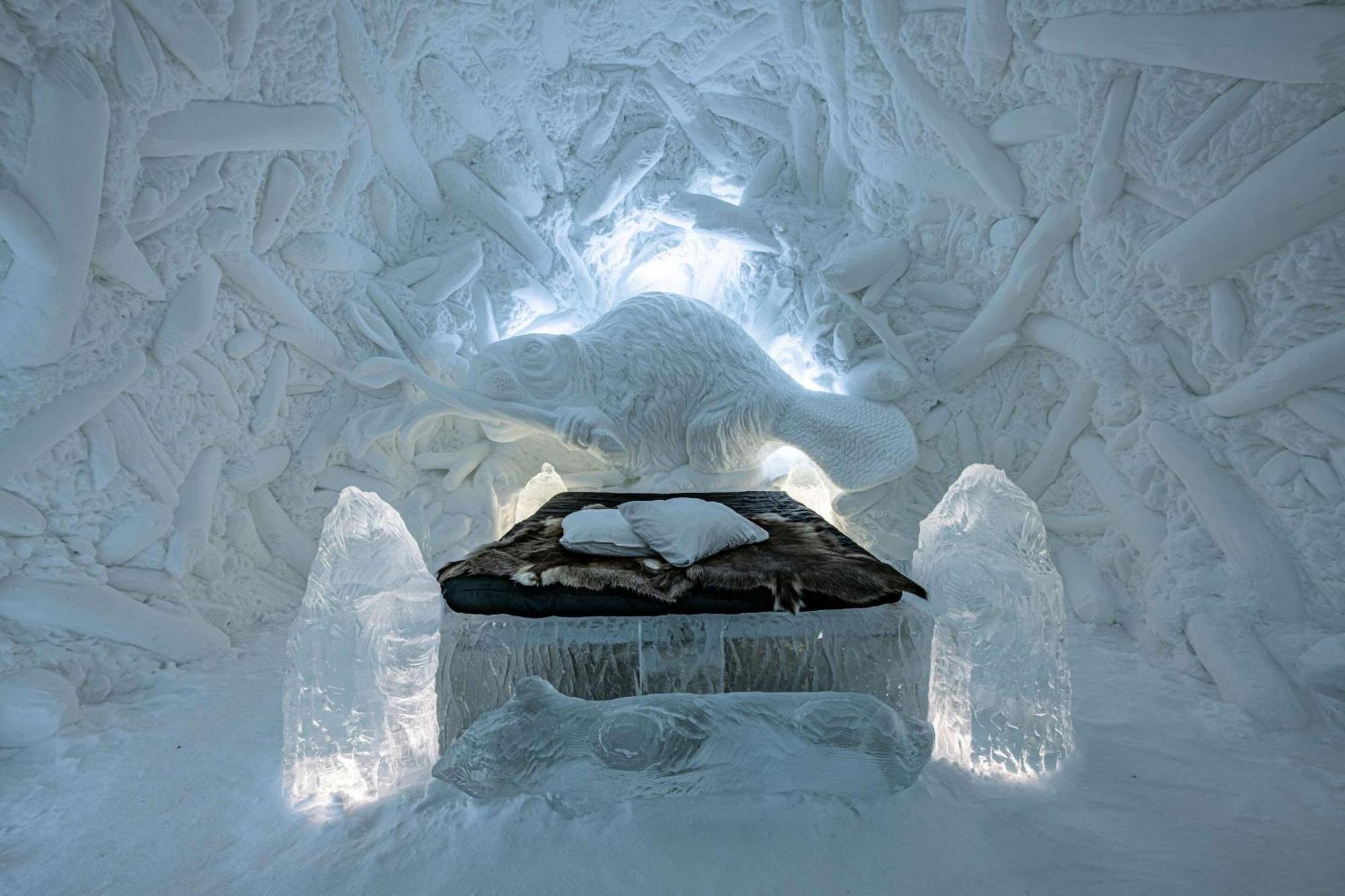 Ice Hotel Jukkasjärvi Esterno foto