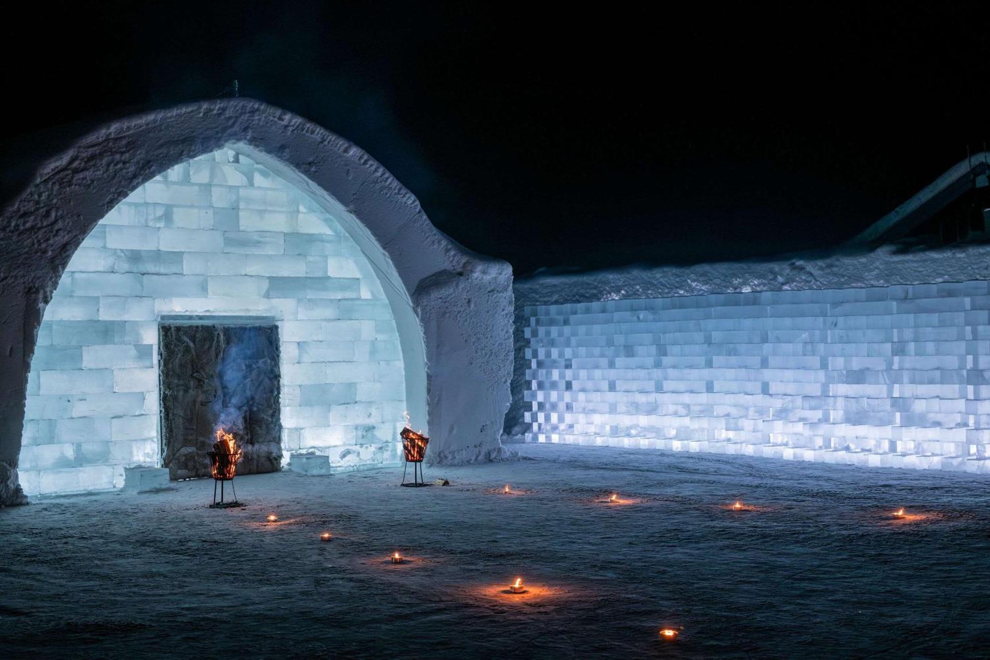 Ice Hotel Jukkasjärvi Esterno foto