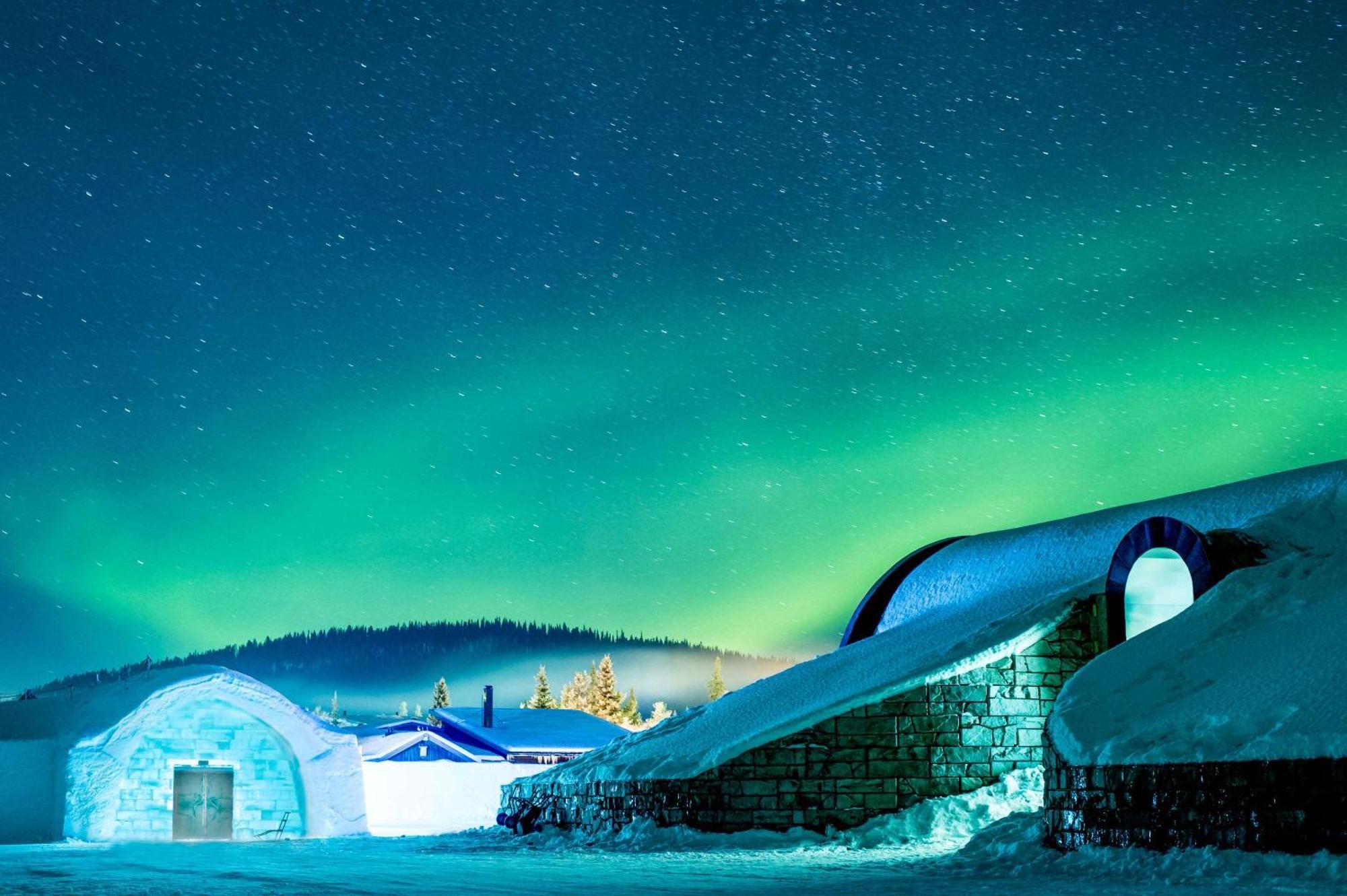 Ice Hotel Jukkasjärvi Esterno foto